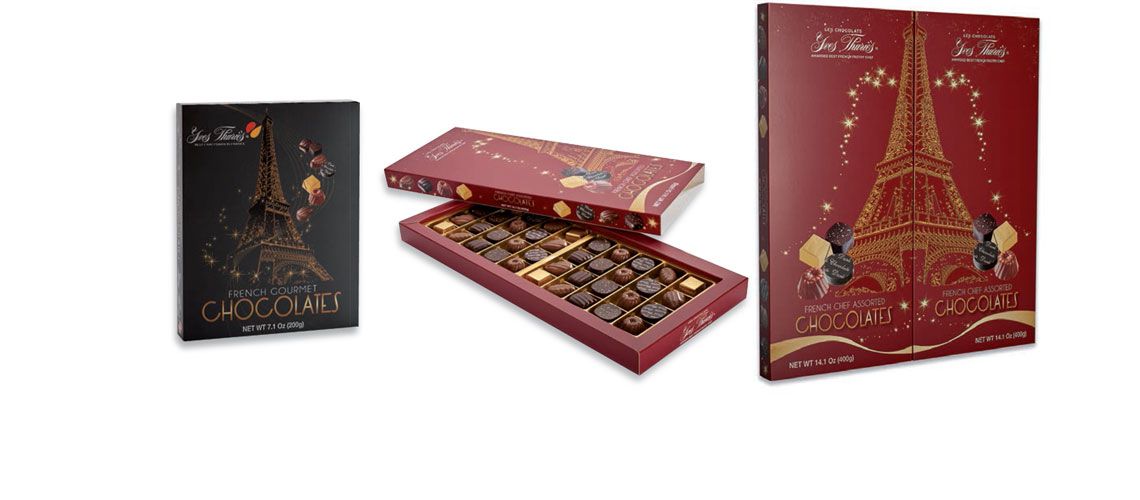 eiffel chocolate boxes